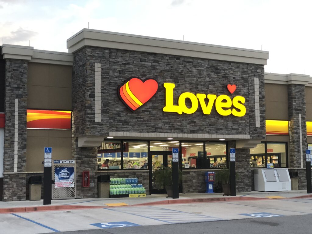 love travel stops